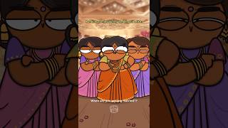 The ending tho🤭#youtubeshorts #weddingseason #indianaunty #gossip #comedy #relatable #stephyanntomy