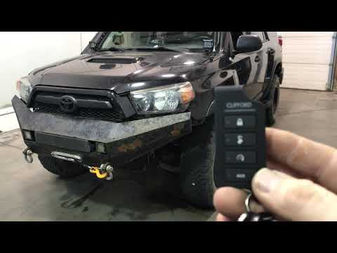 Clifford 2way LED Remote Starter Toyota 4Runner