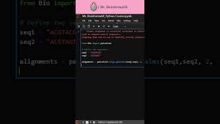 Bioinformatics for Beginners 🧬 | Python for Bioinformatics ⭐ Computational Biology