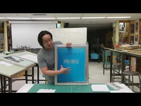 Intro to Stencils and Screen Printing