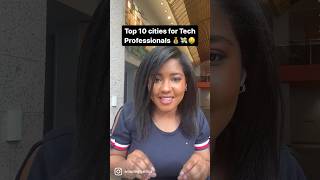 Highest paying cities for tech professionals #remotework #tech #career #salary #money #career #IT