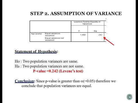 Two Samples t tests