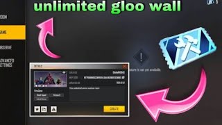 unlimited gloo wall settings in craft land map / how to make craft land unlimited gloo wall map