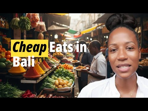 Best Cheap Eats in Canggu, Bali 🇮🇩 | $1.80 Local Indonesian Food at Nusantara Rice Bowl
