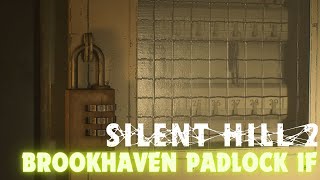 Silent Hill 2 Remake - Padlock Puzzle Brookhaven Hospital 1F | HARD DIFFICULTY