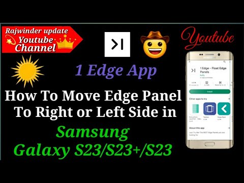 1 Edge App # Tricks for Samsung Phone's Edge panel , Samsung phone App , phone tricks , phone Apps