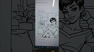 Create Coloring Pages without prompts