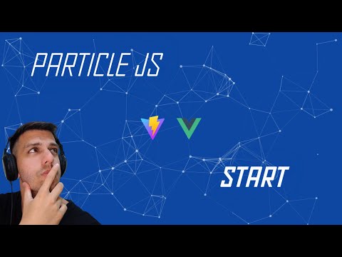 Vue 3 + Particle js