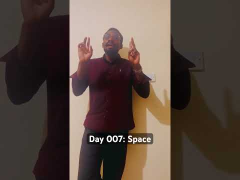 Day 007: Space. #publicspeaking #speakingeveryday #space #moon