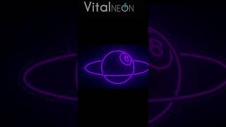 Neon Sign Wall Art | LED Light for Any Space 💡 #RoomDecor #NeonGlow