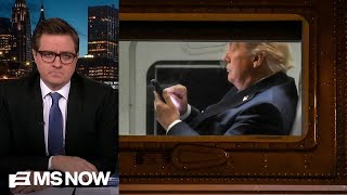 ‘To his bones a racist’: Hayes says Trump ‘taking the mask off’ with Obama video