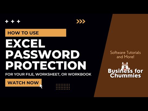How to Use Excel Password Protection for your File, Worksheet, or Workbook