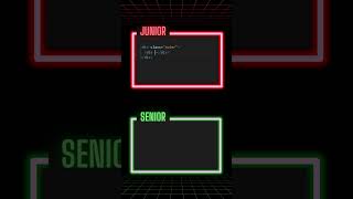 Junior vs Senior Developer in HTML Coding! 😎🔥 #coding #shorts #designsynth #webdevelopment