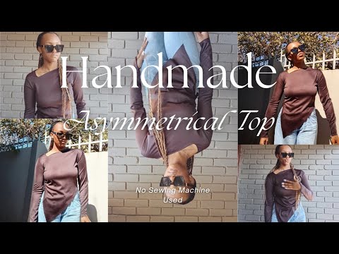 Chic Hand-Sewn Asymmetrical #versatilesewin #sewing