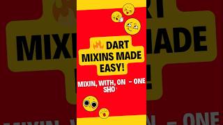 Dart OOP Mixins | Master mixin, with, & on in One Go! #javascript #code #objectorientedprogramming