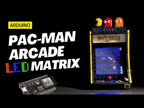 Building a Pac-Man Arcade Machine with Arduino and LEGO