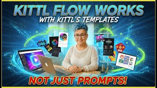 Kittl Flow Works with Kittl’s Templates — Not Just Prompts!