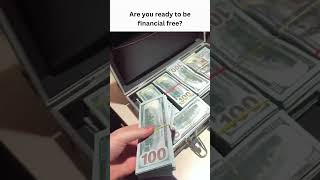 Are you ready to be financial free #financialfreedom #howtomakesixfigures #makemoneyeasy