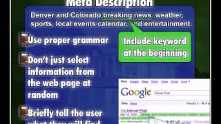 Great HTML Meta Tags for Search Engine Optimization