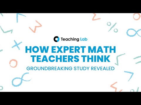 Inside the Expert Math Teacher's Mind: New Research on Closing Achievement Gaps