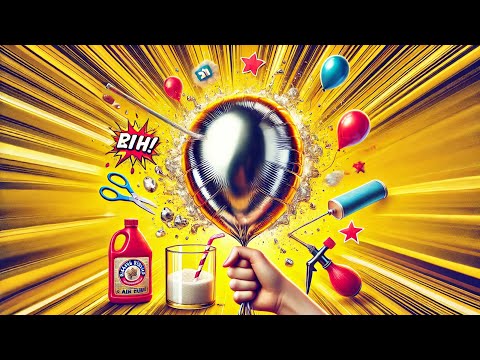 DIY Foil Balloon Inflation at Home - No Helium Needed!