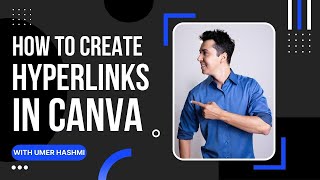 How to create hyperlinks in canva in 2022 || Canva beginner Tutorial || Lecture 10