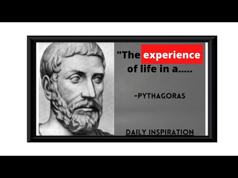 25 Famous Quotes by Pythagoras That Are Worth Knowing:) Pythagoras quotes:) Daily Inspiration#6