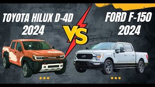 Pickup Powerhouse Battle: Hilux D-4D vs F-150 2024 Tech Faceoff