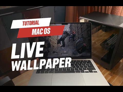 TUTORIAL CUSTOM LIVE WALLPAPER MAC OS HANYA DALAM 2 MENIT #mactips #livewallpaper #macwallpaper