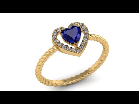 Makings Heart Diamond jewelry RIng//MATRIX 9//#tutorial /11