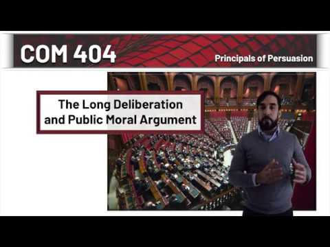 Distinguishing Deliberation and Overviewing the Origins of Public Argument (1/3)