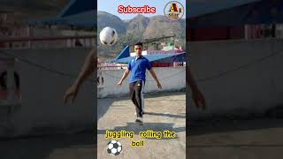 How to#Juggle a Football#Start with the ball#subscribemychannel#shortvideo.