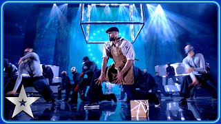 Diversity take on A.I in their FUTURISTIC performance! | Semi-Finals | BGT 2025