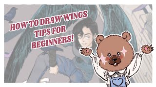 Tips For drawing Wings For Beginners!