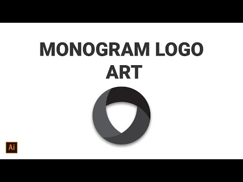 The Monogram o Logo Design Process Start To Finish With circle Grid | Adobe Illustrator Tutorial 02