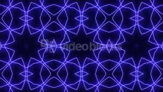 Ornament Neon Kaleidoscope Background After Effects Templates
