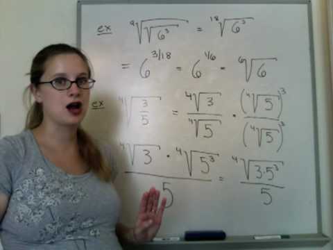 College Algebra Lecture R.7 (Part 4)