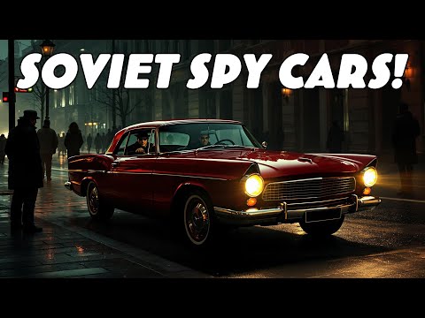 Top 10 Cars of the Communist KGB! The Evolution and History of Soviet Spy Cars!