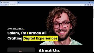 Portfolio Website | Made by Using HTML, CSS and JS