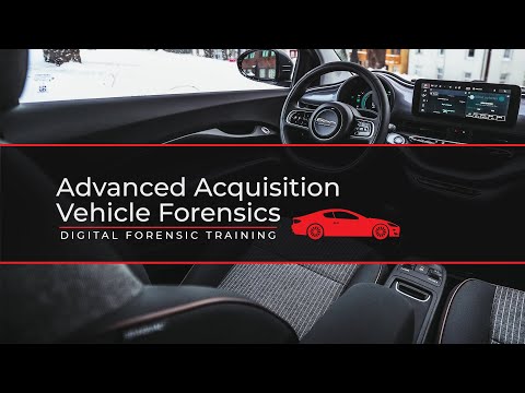 Advanced Acquisition Vehicle Forensics Training