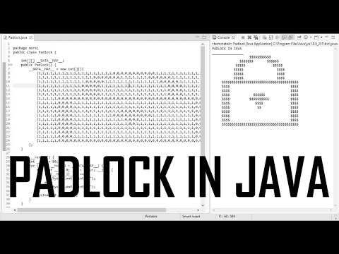 PADLOCK IN JAVA