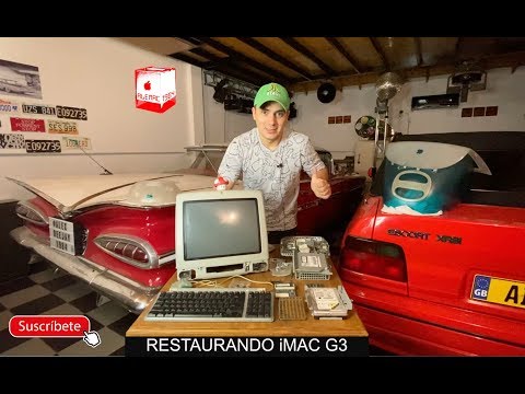 iMac G3 Proceso de Restauración despues de 20 años.