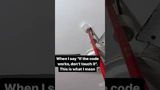 Don’t touch it… #developer #coderslife #100daysofcode #funny #welovecoding #memes #codelife