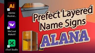 How to Make Layered Name Signs with these 3 Programs