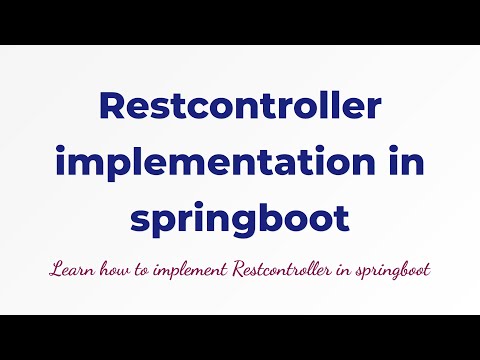 Understanding Restcontroller implementation in springboot