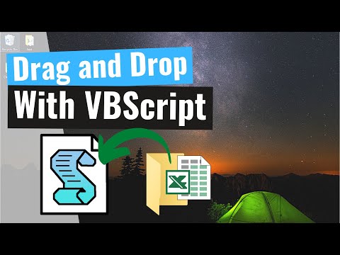 Drag and Drop with VBScript