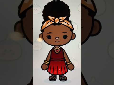 Dolores Toca boca dress up