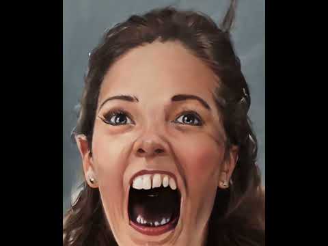 AI-Generated Horror Faces: GAN Animation 1