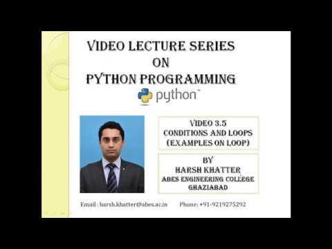 Python 3.5 Examples of Loops: Problem Solving Session