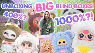UNBOXING BIG BLIND BOXES! 1000% BB3! 400% YOOKI + SAMAEL!